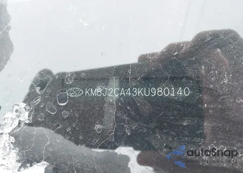 2019 Hyundai Tucson Se from USA, damaged, VIN KM8J2CA43KU980140